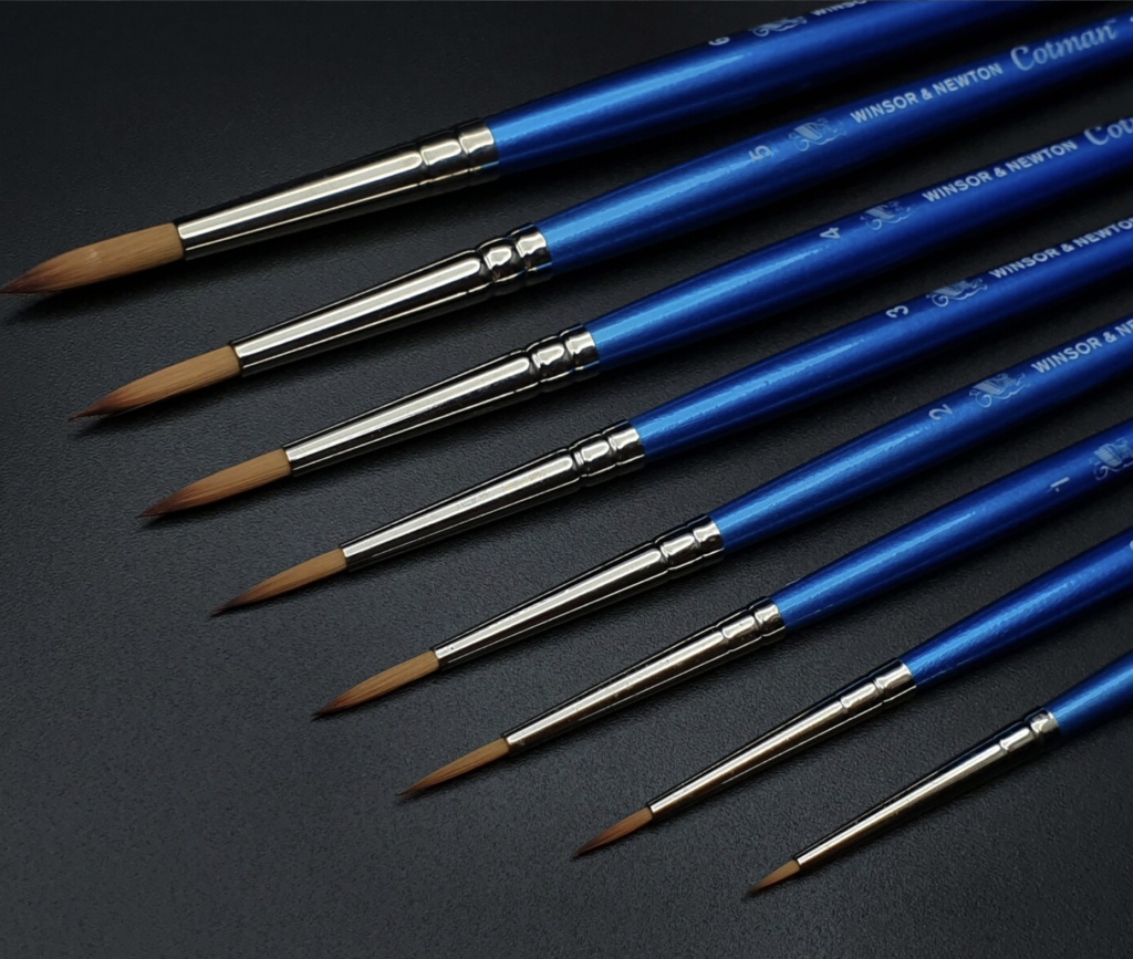 Unveiling Excellence: The Winsor & Newton Cotman Watercolor Series 111 Round Brush”